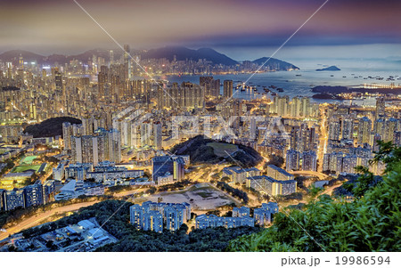 Hong Kong night Hong Kong night 19986594