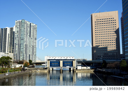 天王洲アイルの水門 19989842