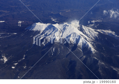 御嶽山・空撮 19990160