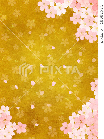 桜の背景タテ(花びら) 桜の背景タテ(花びら) 19992551