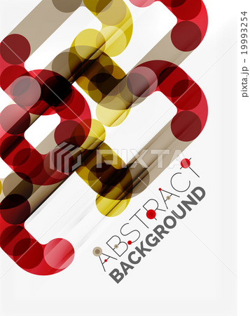 Geometrical vector background, circle shapes  19993254