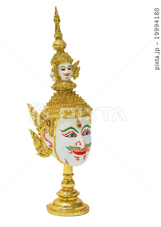 Brahma head isolated on white Brahma head isolated on white 19994180