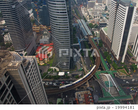 aerial view of Chong Nonsi Skywalk aerial view of Chong Nonsi Skywalk 19994181