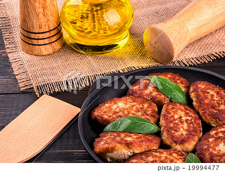 Fried cutlets 19994477