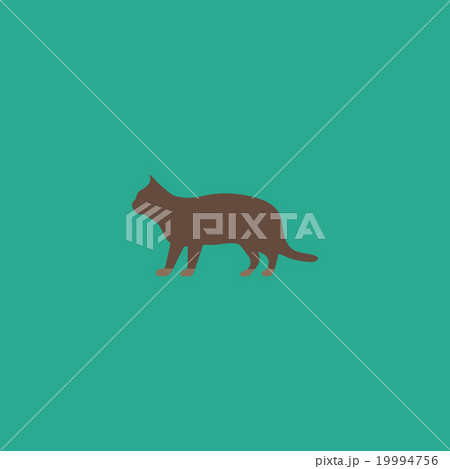 silhouettes of cat 19994756
