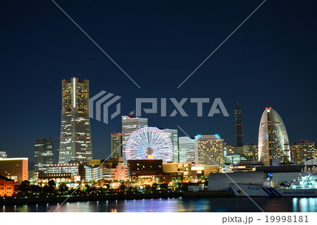 横浜 みなとみらいの夕景・夜景 横浜 みなとみらいの夕景・夜景 19998181