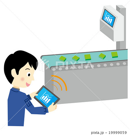 製造現場でのタブレットソリューション活用 19999059