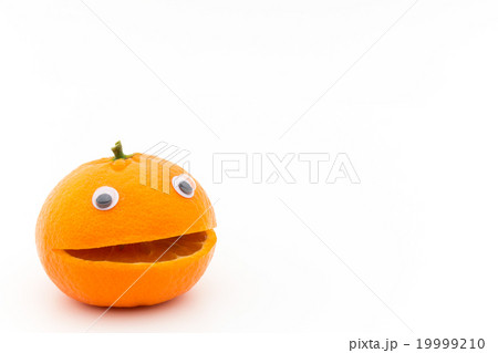 目玉シール付きマンダリンオレンジ:wiggly-eyed mandarin 19999210