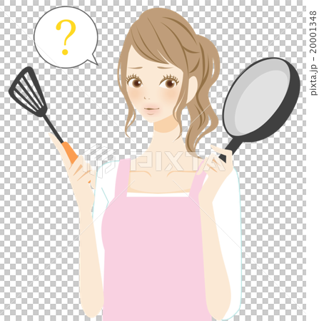 烹調盤子的婦女問題 20001348