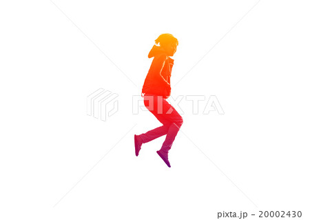 Girl is jumping Girl is jumping 20002430