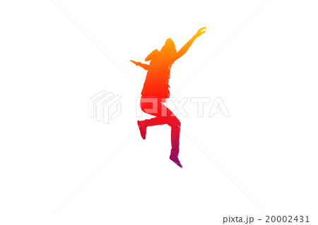 Girl is jumping Girl is jumping 20002431