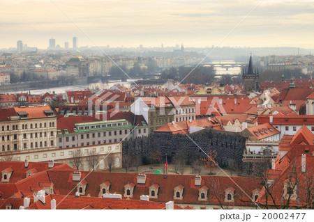 viewpoint panorama of Prague over the river viewpoint panorama of Prague over the river 20002477