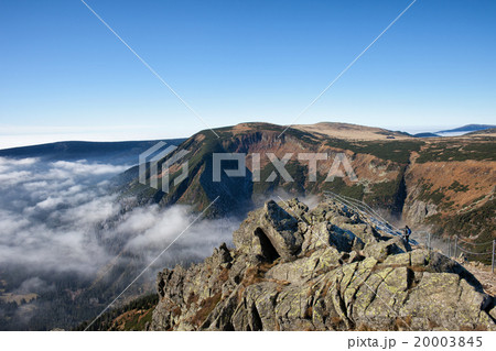 Karkonosze Mountains from Sniezka Mountain Karkonosze Mountains from Sniezka Mountain 20003845