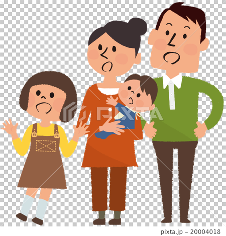 Family 4 people _ Amazing whole body 20004018