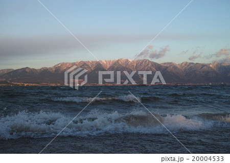 2016年1月24日の比良山系 早朝 2016年1月24日の比良山系 早朝 20004533