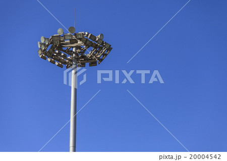 Lighting pole with blue sky Lighting pole with blue sky 20004542