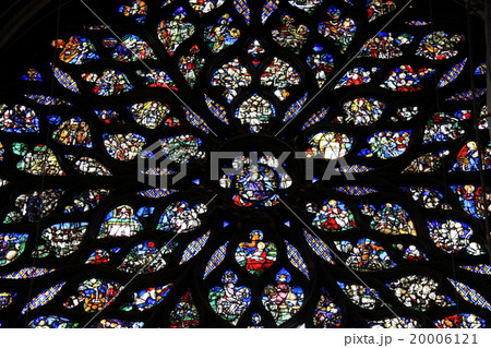 サントシャペル教会のステンドグラス 20006121
