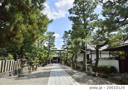 京都伏見御香宮神社参道 京都伏見御香宮神社参道 20010120