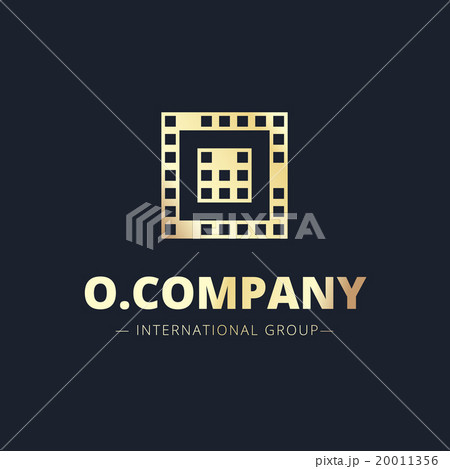 Vector metal style geometric O letter logo Vector metal style geometric O letter logo 20011356