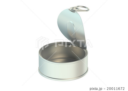 Empty opened tin can 20011672