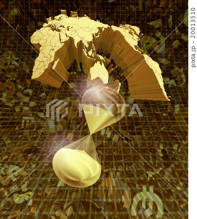 世界の金融相場と黄金の砂時計 20013510