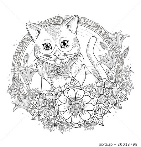 ねこ ネコ 猫のイラスト素材