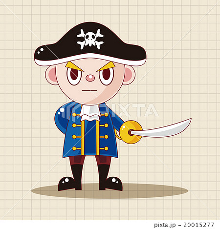 海賊 イラスト キャラクターのイラスト素材