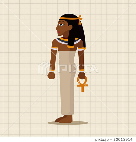 ファラオ エジプト エジプト人のイラスト素材