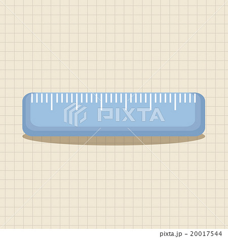 ものさし 定規 物差しのイラスト素材