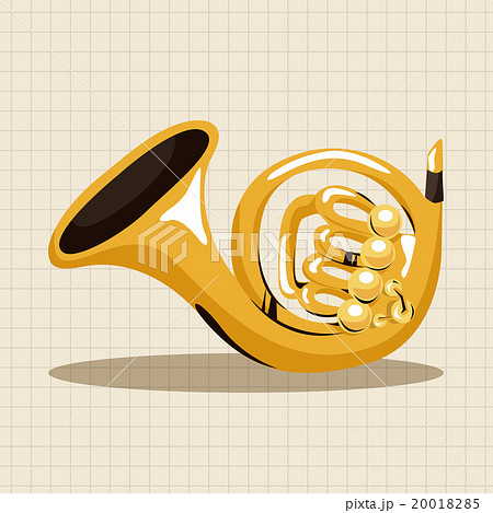 音楽 楽器 ミュージカルのイラスト素材 0185