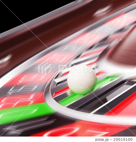 Casino Roulette closeup in motion. Casino Roulette closeup in motion. 20019100