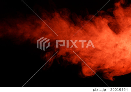 Abstract red smoke hookah. Abstract red smoke hookah. 20019564