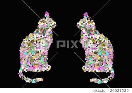 cat symbol on white background 20021529