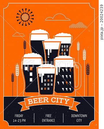 Beer festival in the city, event poster Beer festival in the city, event poster 20024239