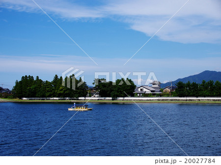 萩八景遊覧船　田中義一別邸　橋本川 20027784