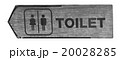 toilet plate sign on orange wall 20028285