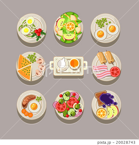 Breakfast Concept With Fresh Food Breakfast Concept With Fresh Food 20028743