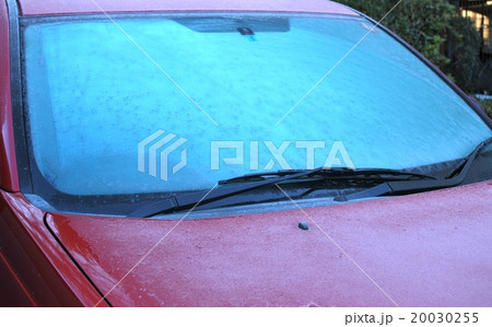 凍るフロントウィンドウ 20030255