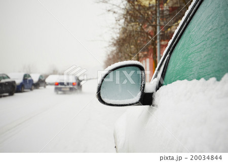 Cars covered by snow Cars covered by snow 20034844