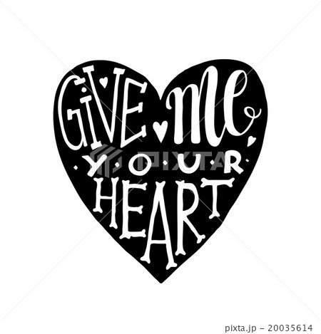 Romantic love poster with heart Romantic love poster with heart 20035614