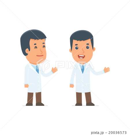 Happy and Intelligent Character Doctor  20036573