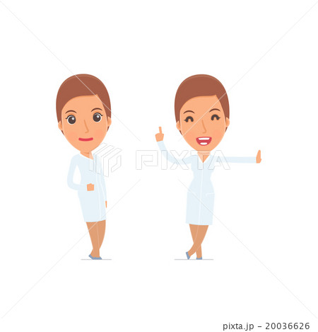 Smart and Funny Character Nurse Smart and Funny Character Nurse 20036626