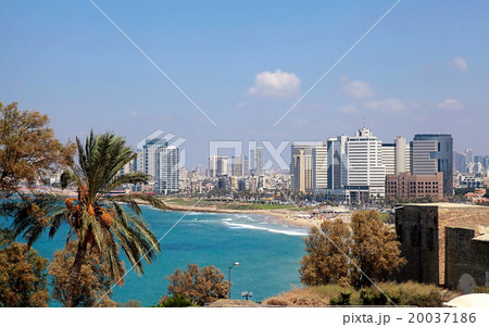 Panoramic view of Tel-Aviv, Israel. 20037186