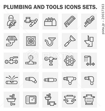 Plumbing Icons Plumbing Icons 20037363