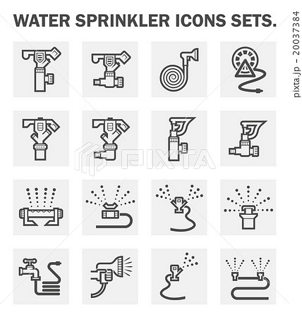 Sprinkler icons Sprinkler icons 20037384