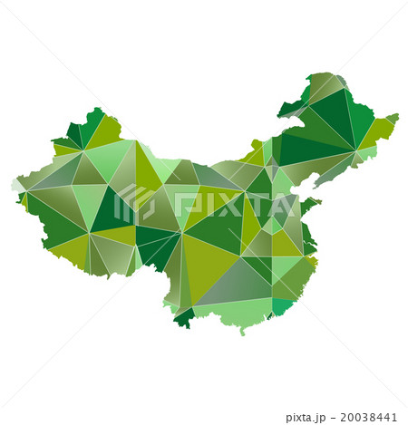 中国　地図　国　アイコン 20038441