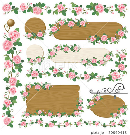 薔薇 フレーム 薔薇 フレーム 20040418