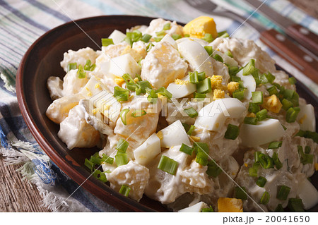 American Potato salad with chives and egg 20041650