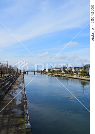 富岩運河(富山県富山市) 富岩運河(富山県富山市) 20043059