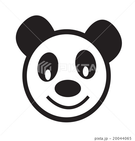 Cute panda emotion Icon Illustration sign design 20044065